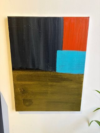 Quadro astratto acrilico su tela