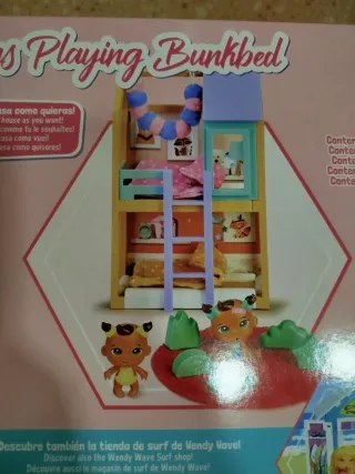 Mymy City Habitación Bebés y Cuna Gemelos