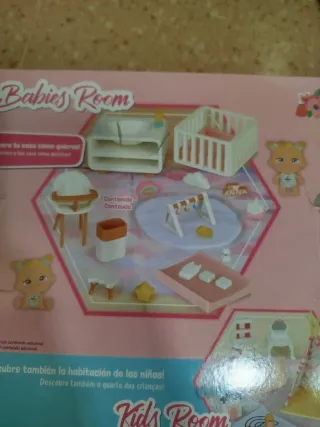 Mymy City Habitación Bebés y Cuna Gemelos