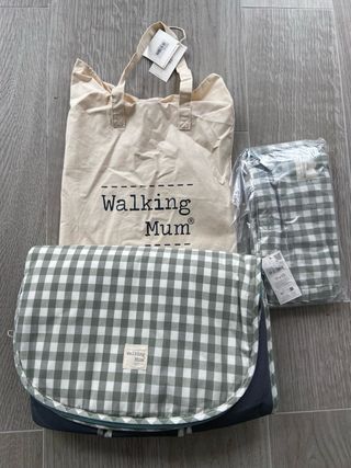 Saco + Bolso Silla Paseo Walking Mum Verde
