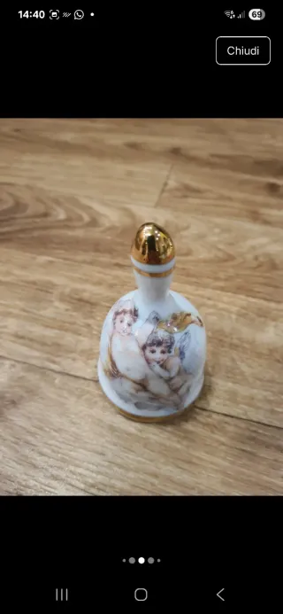 Set 3 porcellana Limoges vintage anni '80