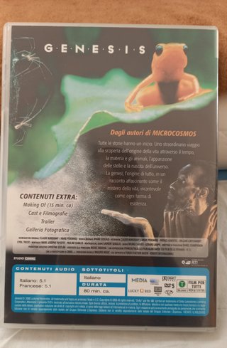 Genesis - Tutte le storie hanno un inizio DVD