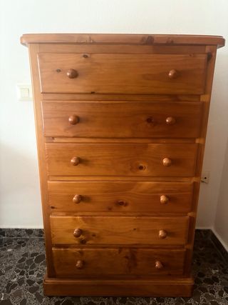 Conjunto Muebles Dormitorio Madera