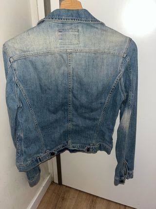 Chaqueta vaquera Massimo Dutti azul