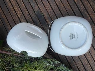 Sopera porcelana Rosenthal Suomi +asa acero inox.