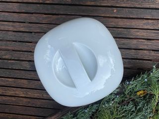 Sopera porcelana Rosenthal Suomi +asa acero inox.