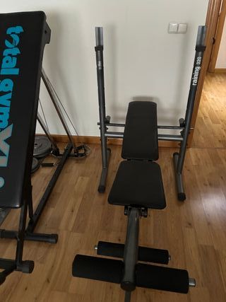 Pack entrenamiento casa: discos y máquina