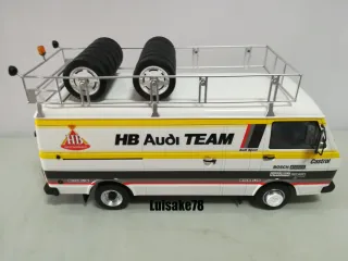 Maqueta VW LT 45 Audi Team 1:18