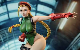 Statua Cammy White Street Fighter TGZW Licenza