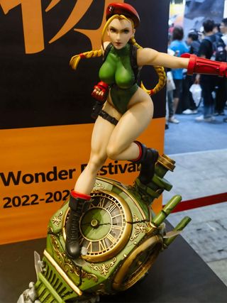 Statua Cammy White Street Fighter TGZW Licenza