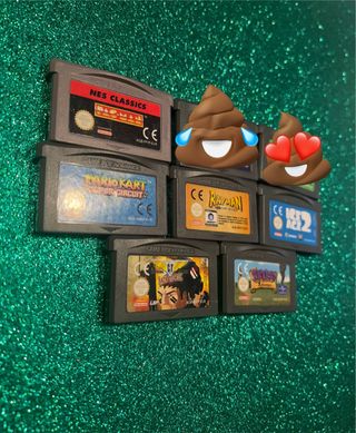 6 Juegos Game Boy Advance LEER BIEN