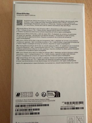 iPhone 16 Pro Max 256GB