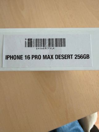 iPhone 16 Pro Max 256GB