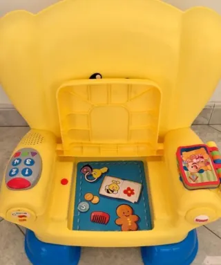 Poltroncina Fisher Price Gialla