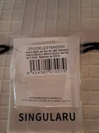 Pulsera Singularu Dorada