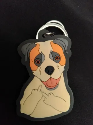 Portachiavi cane simpatico