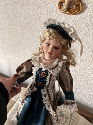 Muñeca de Porcelana 45 cm