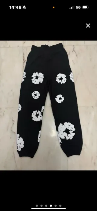 Sudadera Denim Tears Negra con Estampado