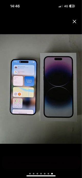 iPhone 14 Pro Max Negro/Morado