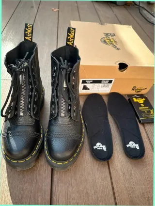 Botas Dr. Martens Sinclair Cremallera Negra