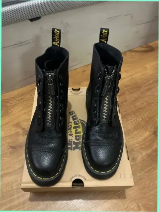 Botas Dr. Martens Sinclair Cremallera Negra