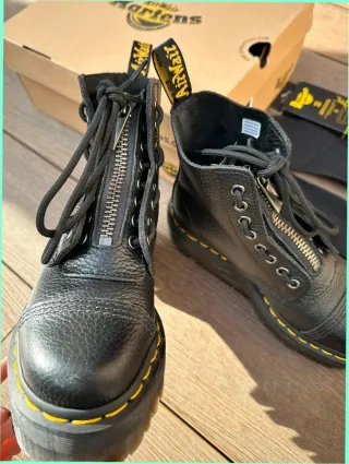 Botas Dr. Martens Sinclair Cremallera Negra