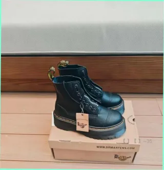 Botas Dr. Martens Jadon Negras Cremallera