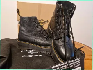 Botas Dr. Martens Jadon Negras Cremallera