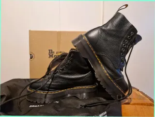 Botas Dr. Martens Jadon Negras Cremallera
