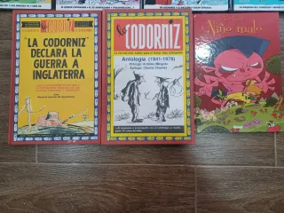 Lote Comic Mortadelo y Filemon, La Codorniz
