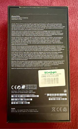 iPhone 13 Pro Plata 256GB