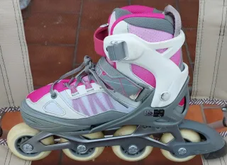 Patines Oxelo Fit 5 Niña Talla Ajustable