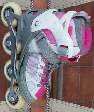 Patines Oxelo Fit 5 Niña Talla Ajustable