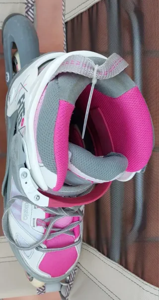 Patines Oxelo Fit 5 Niña Talla Ajustable