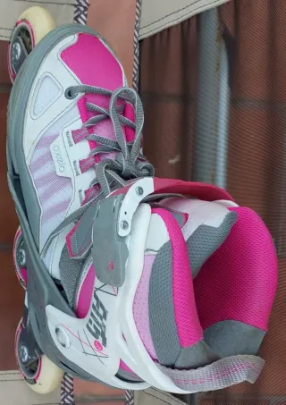 Patines Oxelo Fit 5 Niña Talla Ajustable