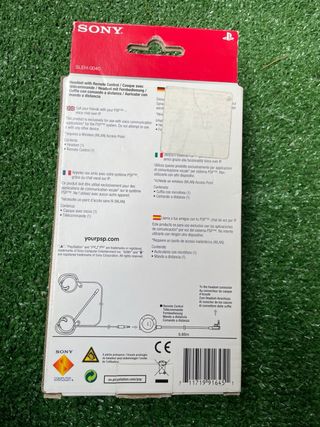 Auriculares PSP con control remoto