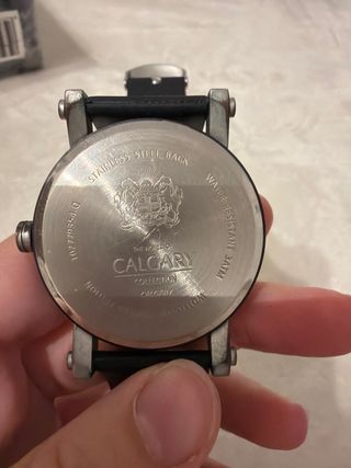 Reloj Calgary The World of Calgary Negro