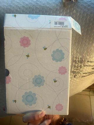 Album neonato argento nuvo con scatola