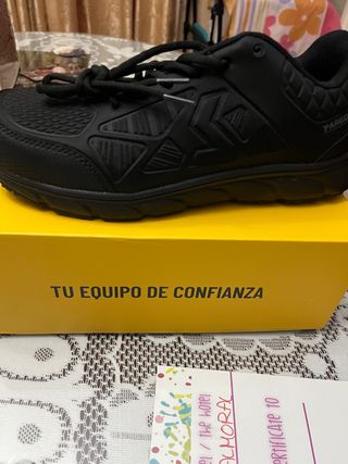 Zapatos de Seguridad Paredes Negros