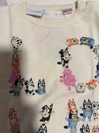 Pack 5 Camisetas Zara Niña talla 4 años