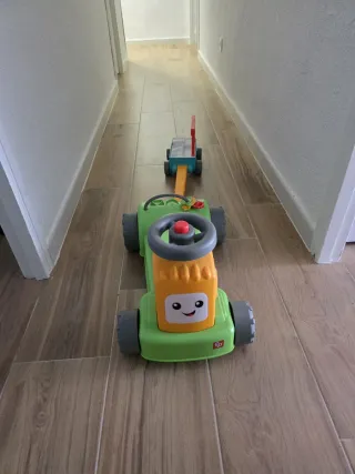 Set de Juguete coche con remolque Fisher-Price