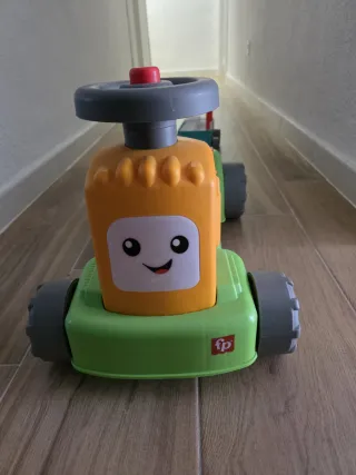 Set de Juguete coche con remolque Fisher-Price