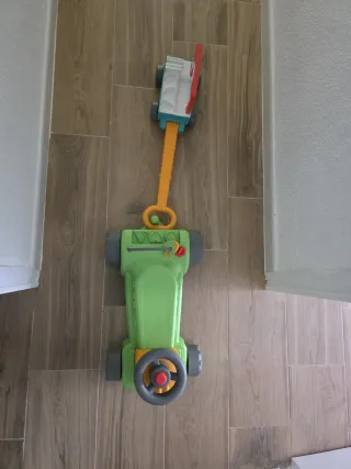 Set de Juguete coche con remolque Fisher-Price