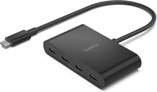 Belkin Hub USB-C 4 Puertos 10Gbps + PD 100W