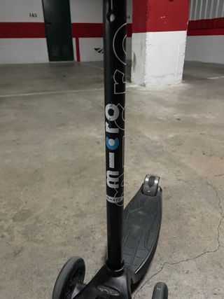 Patinete infantil 3 ruedas negro