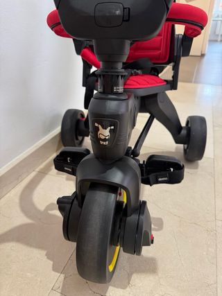 Triciclo Doona Liki Trike S3 Rojo 5 en 1 Plegable