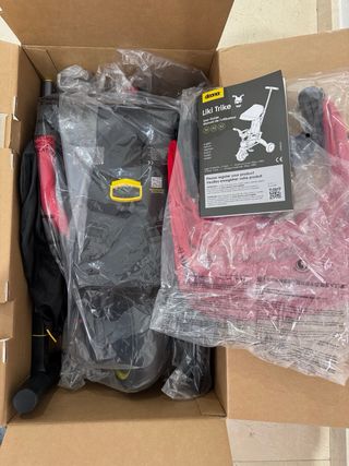 Triciclo Doona Liki Trike S3 Rojo 5 en 1 Plegable