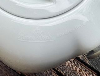 Cafetera Rosenthal Suomi Porcelana y Metal