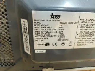 Microondas Teka MWE 205 G