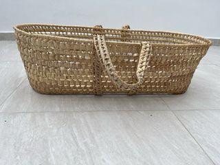 Cesta Moisés Bebé Mimbre Natural